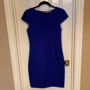 Tahari pencil dress size 4 Cobalt Blue